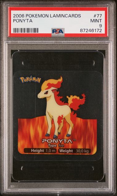2oU8kMczfU6UUPy6bOVUcA PSA 9 Ponyta Pokemon Lamincards #77