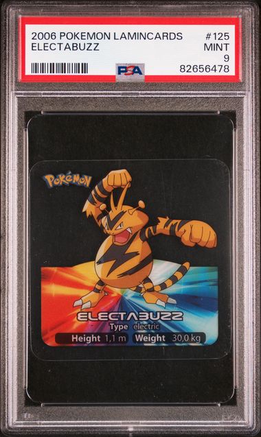 EhnfrRx6HU-vuzAVK42JUw PSA 9 Electabuzz Pokemon Lamincards #125