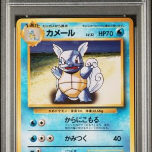 PSA 9 Japanese Wartortle Base Set #8