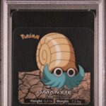 PSA 8 Omanyte Pokemon Lamincards #138