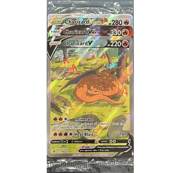 SEALED CASE 10X BOXES (39) Charizard V, Vmax, Vstar Sealed Charizard UPC Promos (3 Total)