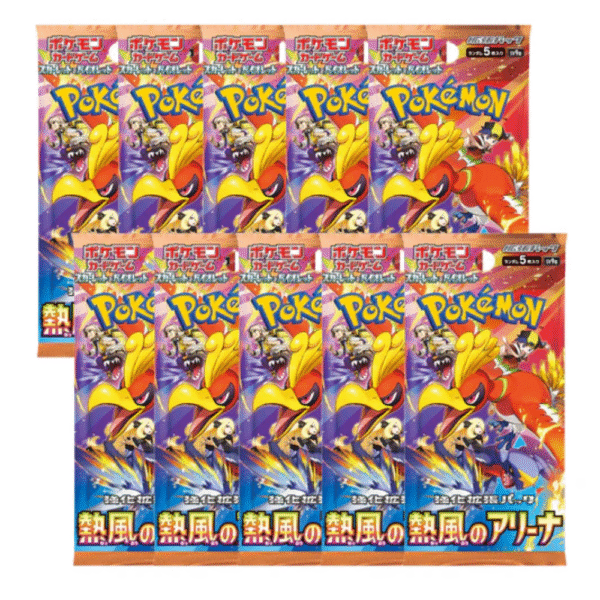 10x JPN Heat Wave Arena Booster Pack