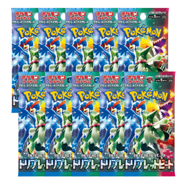 10x JPN Triplet Beat Booster Pack