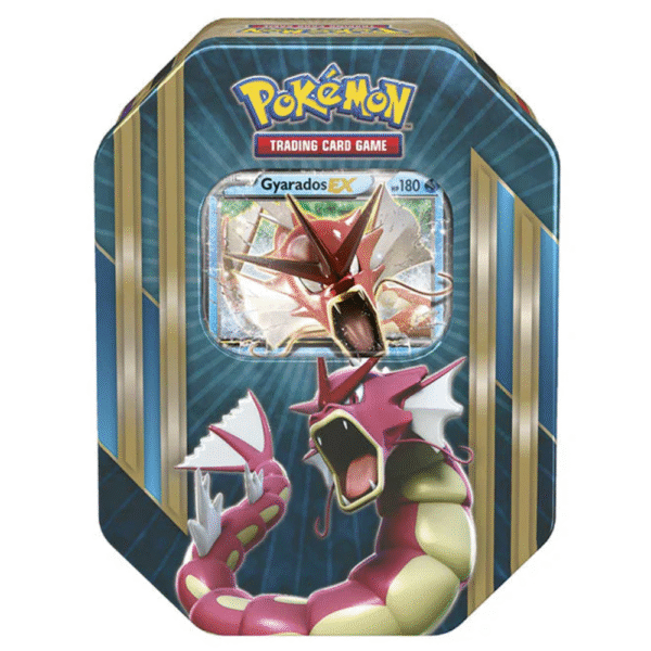 Shiny Gyarados-EX Tin Sealed
