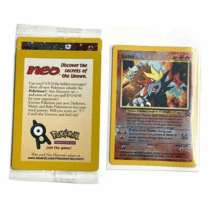 Entei 34 Reverse Foil Sealed Black Star Promo