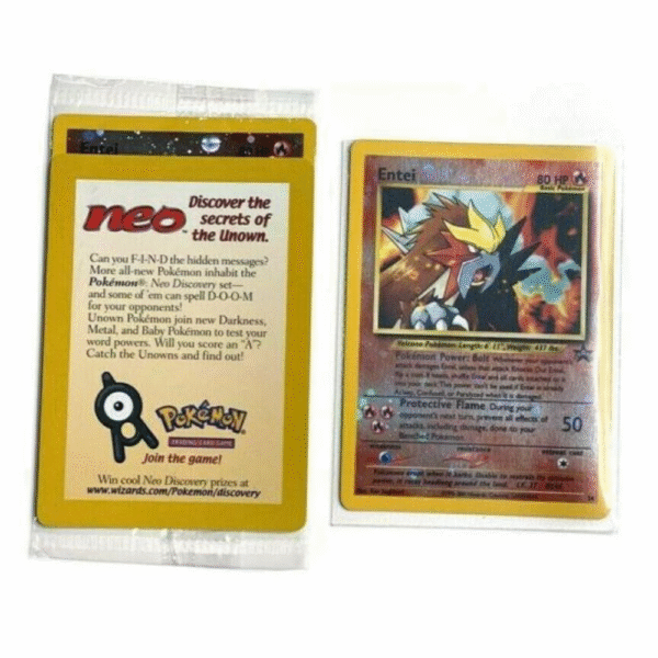 ROYALTY GAMING - 2025-08-07T101134.086 Entei 34 Reverse Foil Sealed Black Star Promo