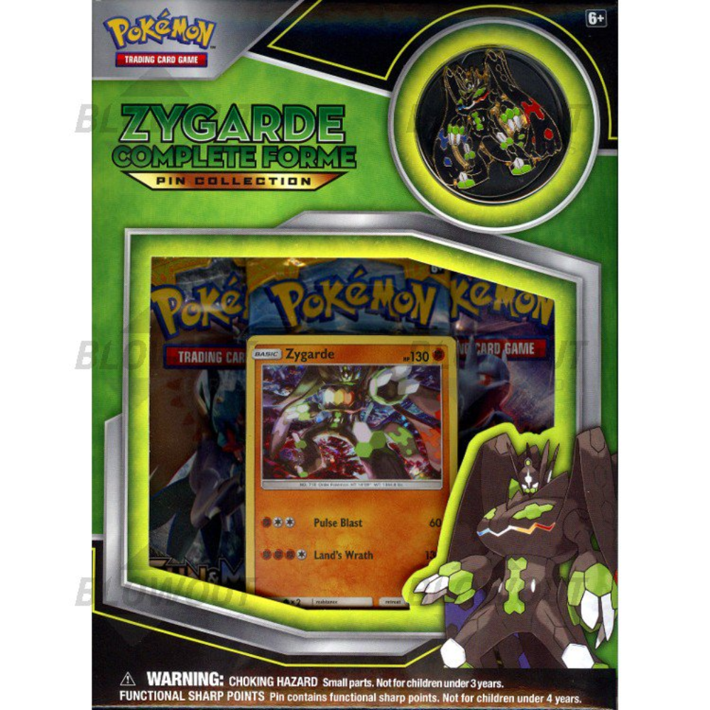 Zygarde Complete Forme Pin Collection - Royalty Gaming Pokemon