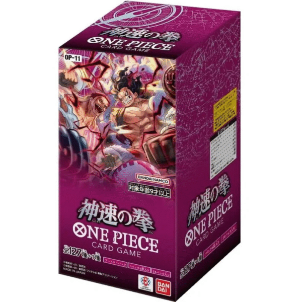 JPN OP-11 A Fist Of Divine Speed Booster Box