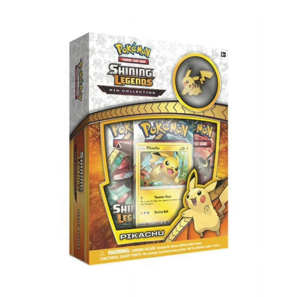 Shining Legends Pikachu Pin Collection