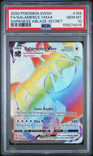 PSA 10 Salamence Darkness Ablaze #194