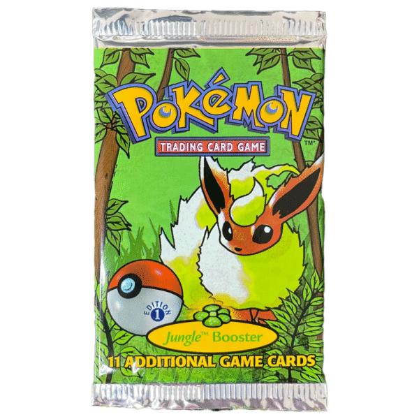 1st Edition Jungle Pack Unweighted From Box Break