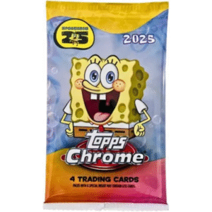 Spongebob 2025 Topps Chrome 25th Anniversary Pack